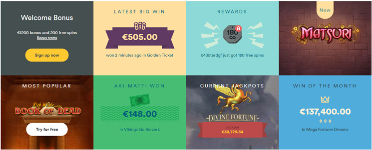 Casumo promotions and bonuses