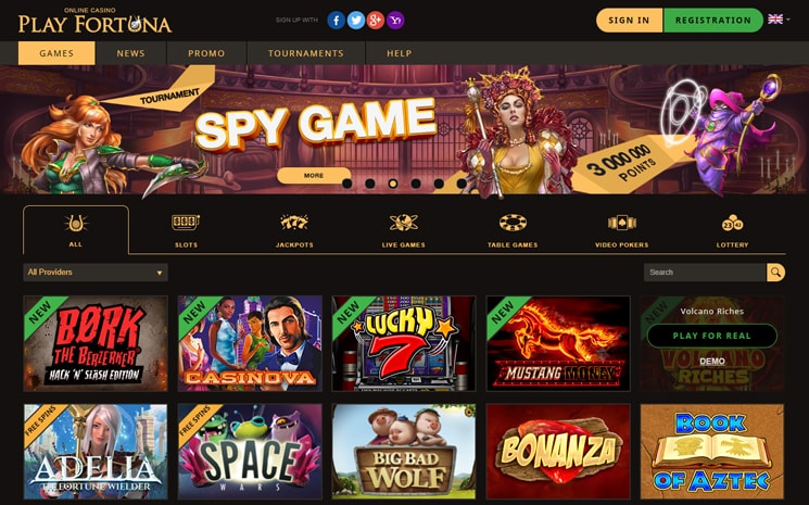 Play Fortuna Casino Review Rating Star Gambling