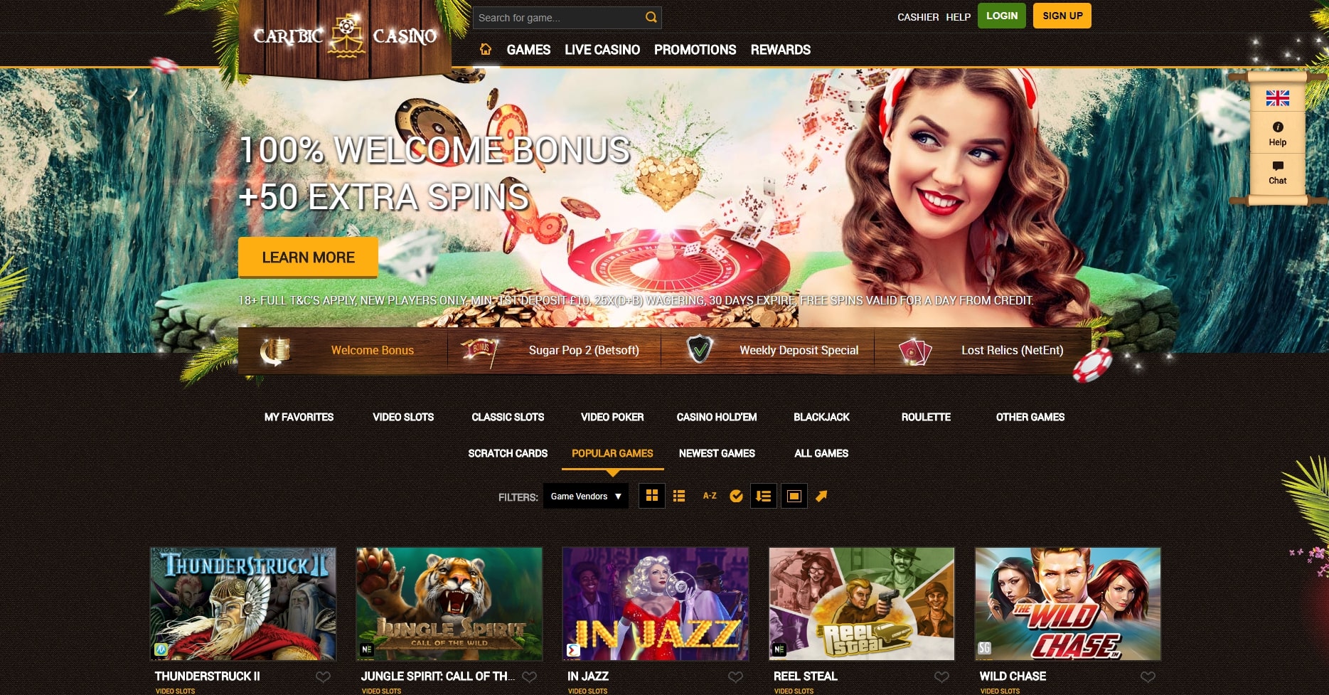 Caribic Casino review