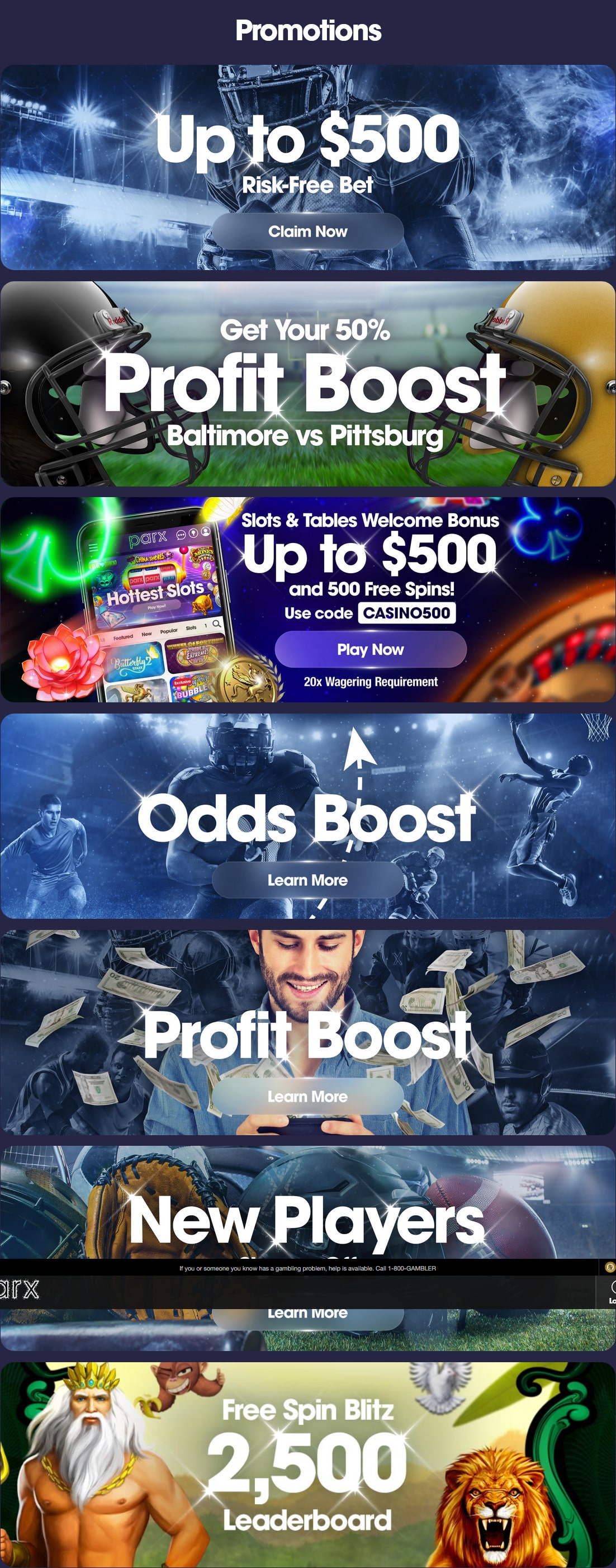Online Casino Sportsbook Promotions Parx Casino