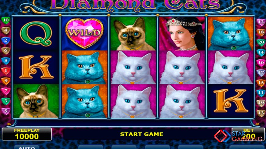 Diamond Cats screenshot #1