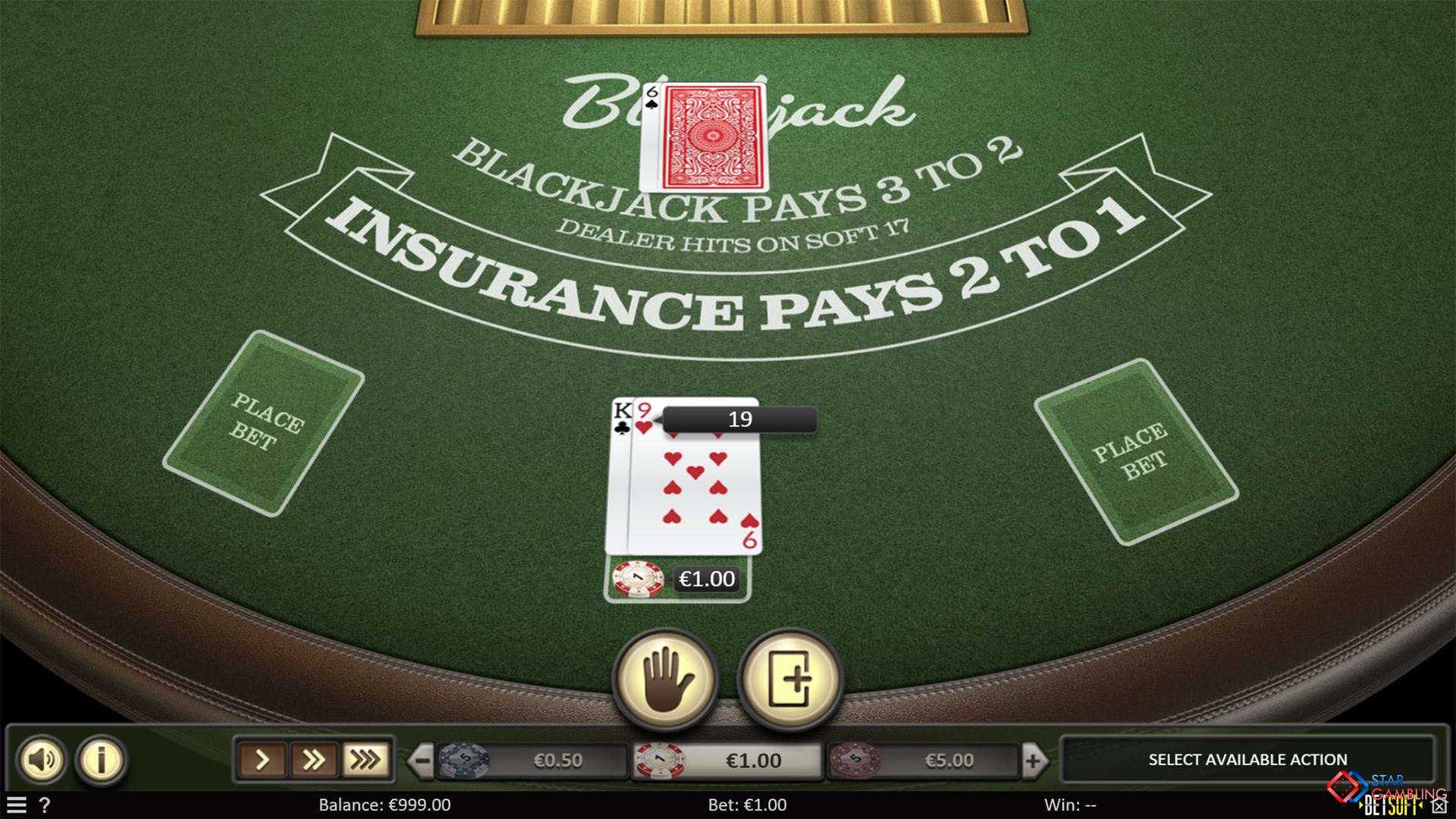 American (US) Blackjack screenshot #2