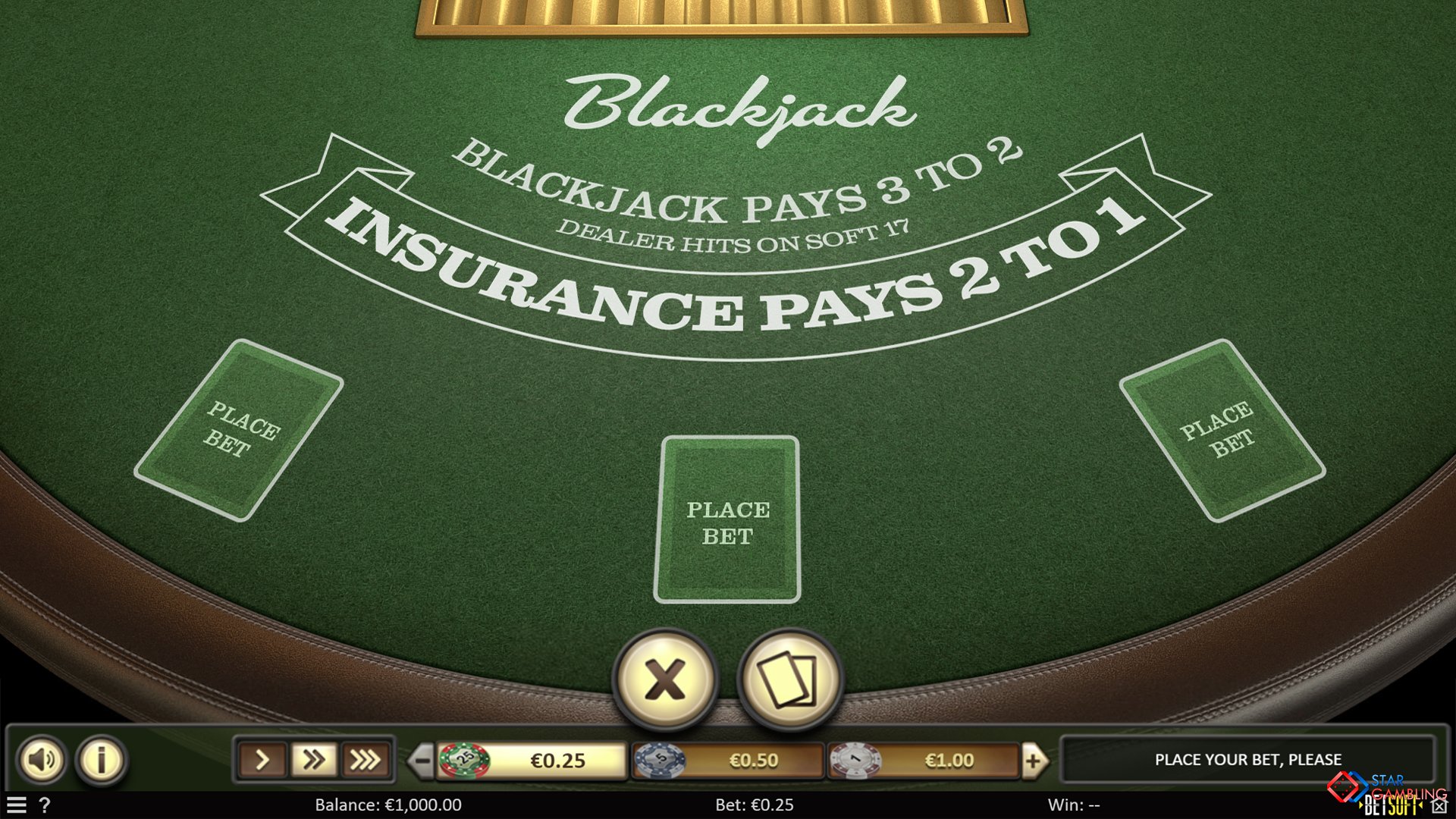 American (US) Blackjack screenshot #1