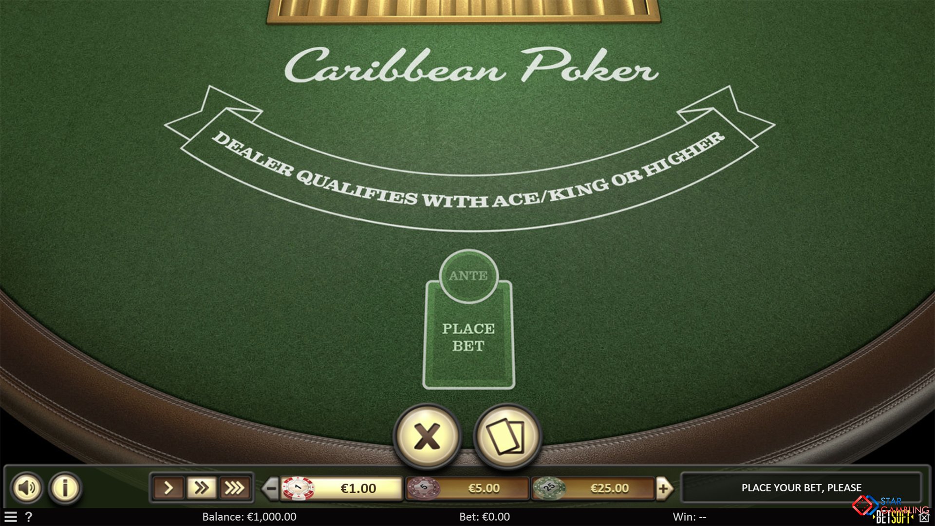 Caribbean Poker screenshot #1