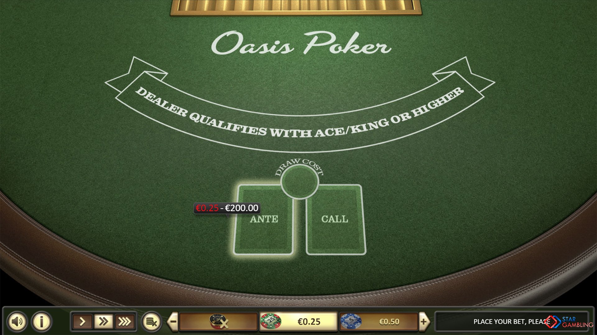 Oasis Poker screenshot #1