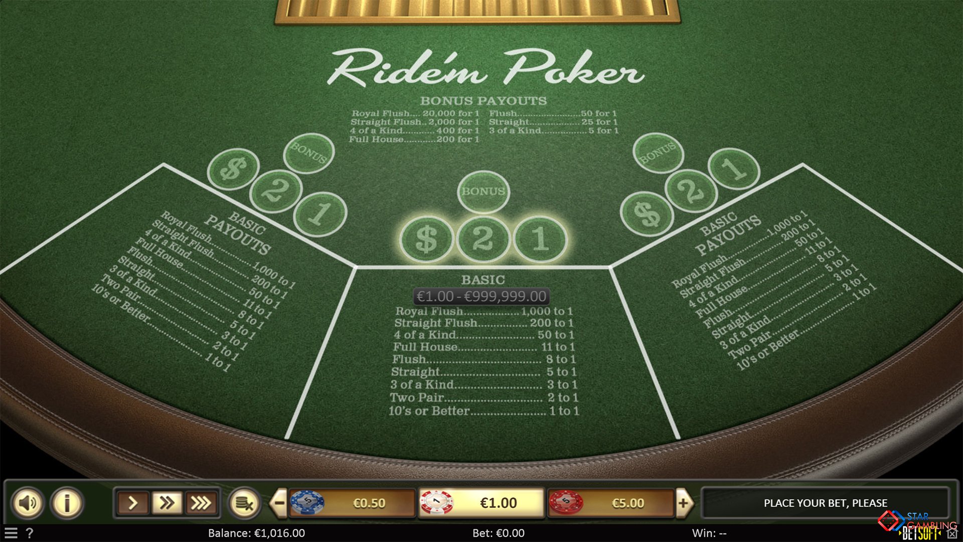 Ride’m Poker screenshot #1