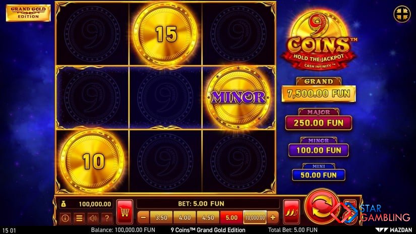 9 Coins™ Grand Gold Edition screenshot #1