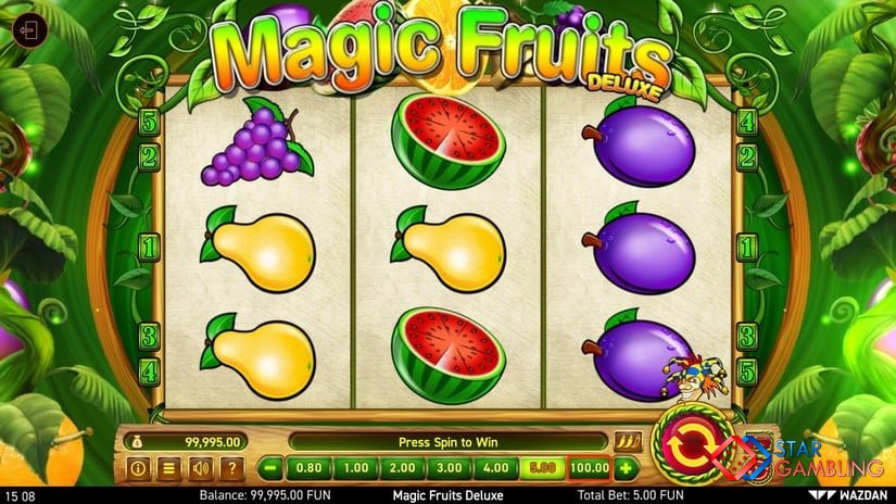 Magic Fruits Deluxe screenshot #1