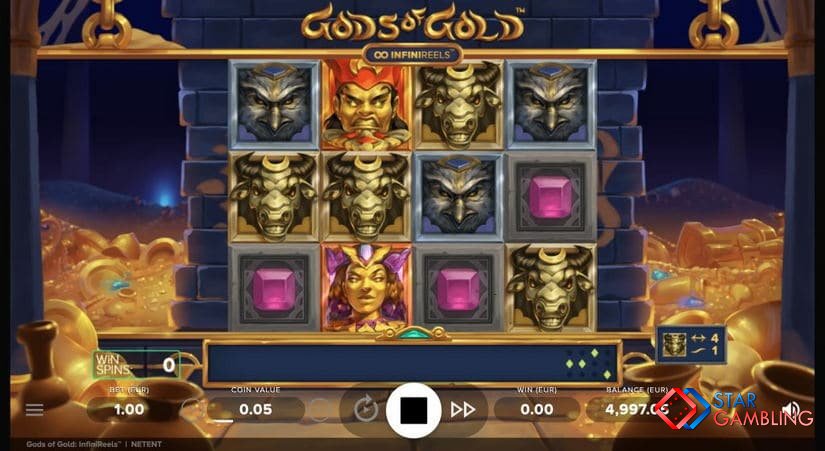 Gods of Gold INFINIREELS screenshot #1