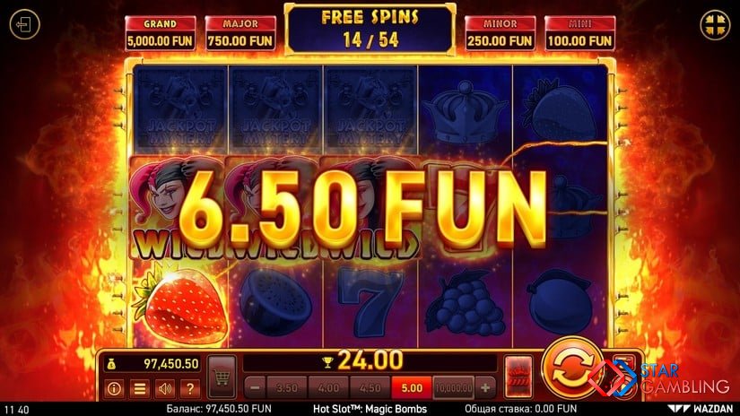 Hot Slot™: Magic Bombs screenshot #6