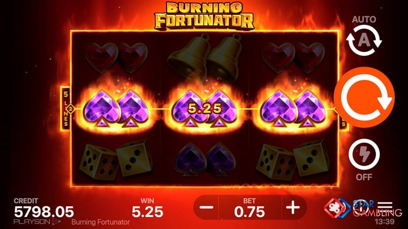 Burning Fortunator screenshot #2