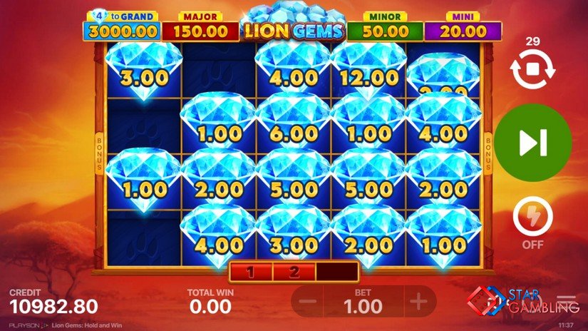 Lion Gems: Hold and Win screenshot #6