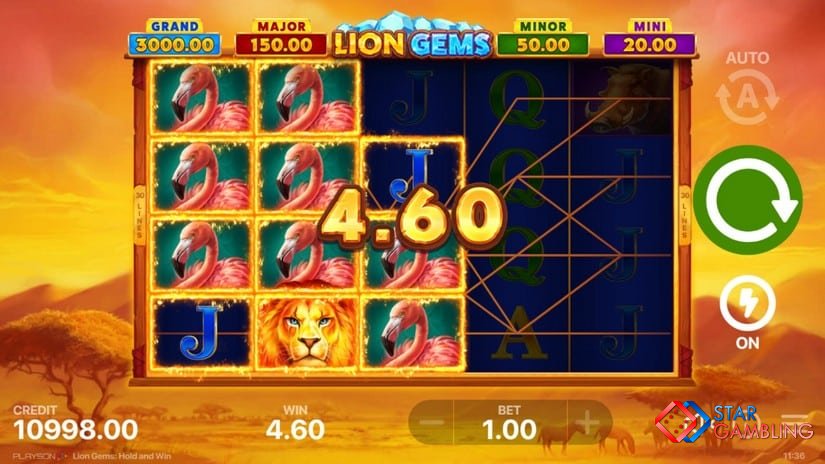 Lion Gems: Hold and Win screenshot #4