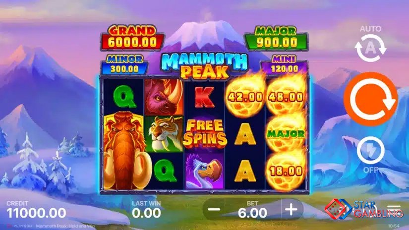 Mammoth Peak: Hold and Win screenshot #1