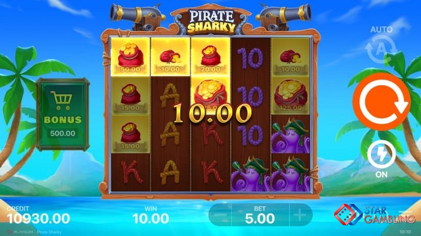 Pirate Sharky screenshot #2