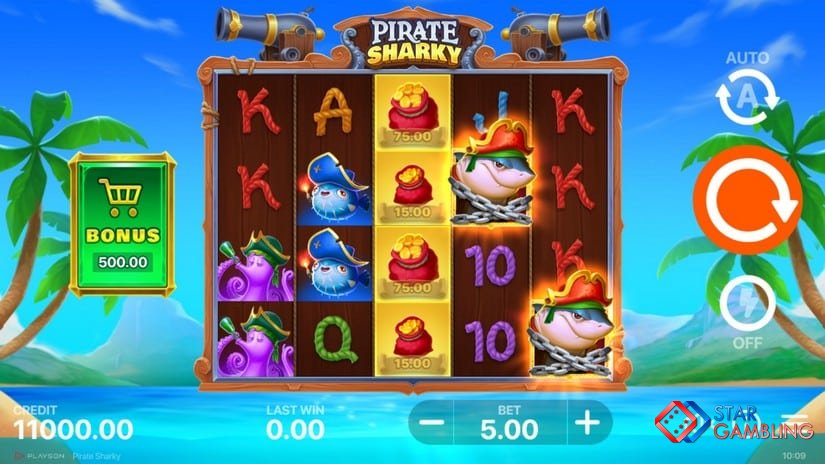 Pirate Sharky screenshot #1