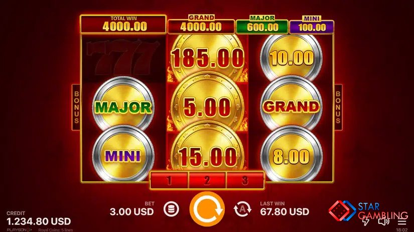 Royal Coins: Hold and Win screenshot #2