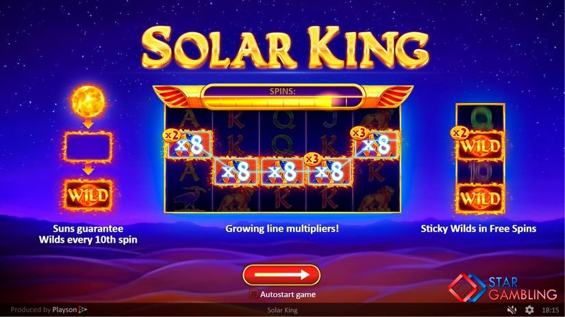 Solar King screenshot #2