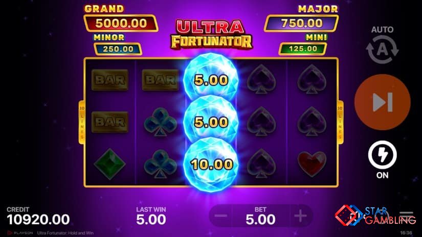 Ultra Fortunator: Hold and Win screenshot #2