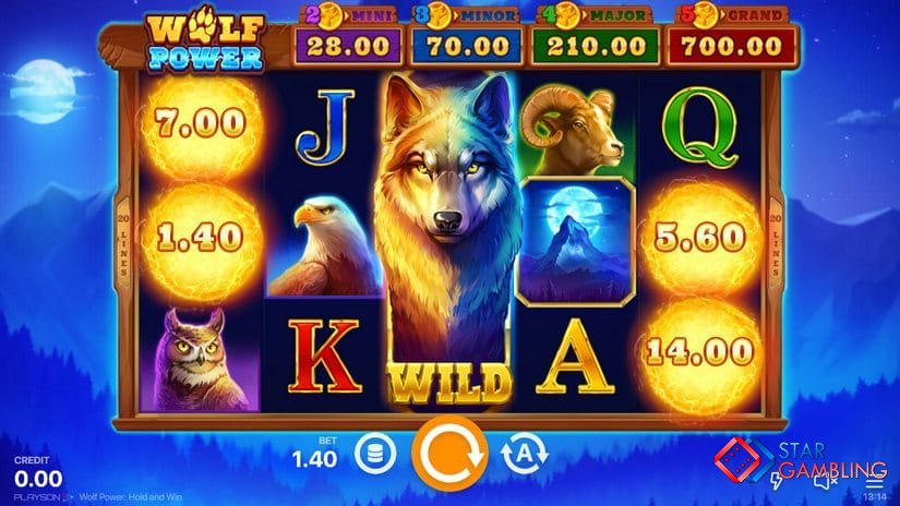 Wolf Power: Hold and Win screenshot #2