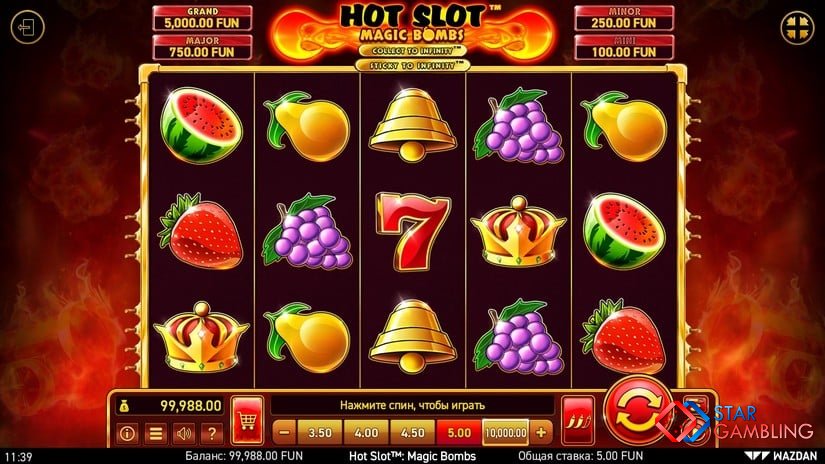 Hot Slot™: Magic Bombs screenshot #1