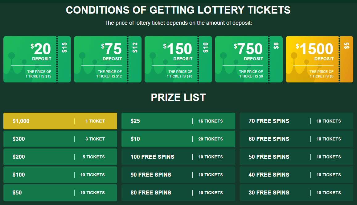 Golden Crown casino lottery