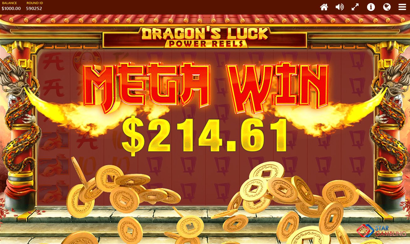 Dragon's Luck Power Reels screenshot #3