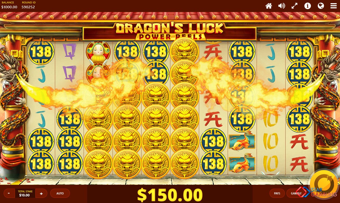 Dragon's Luck Power Reels screenshot #2