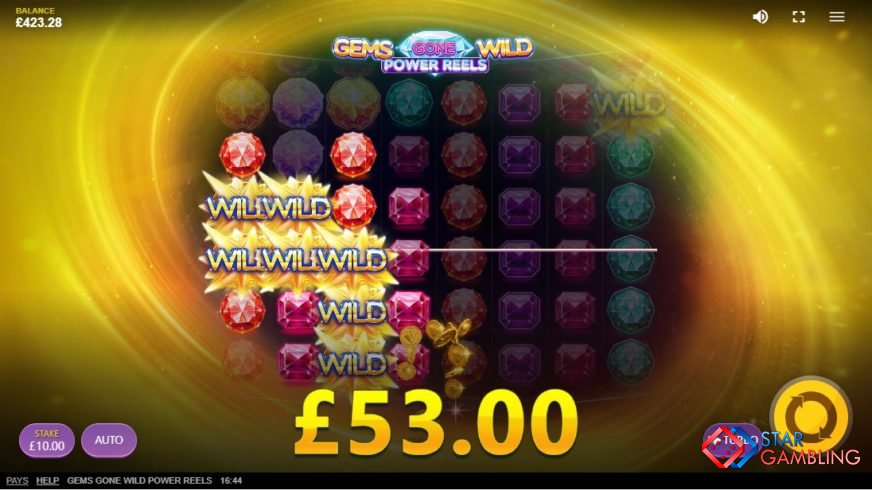 Gems Gone Wild Power Reels screenshot #7