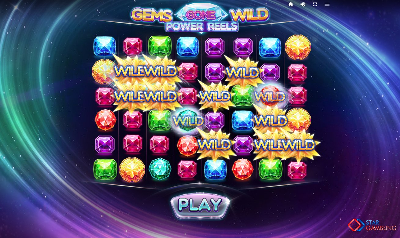Gems Gone Wild Power Reels screenshot #1