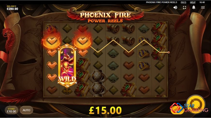 Phoenix Fire Power Reels screenshot #8