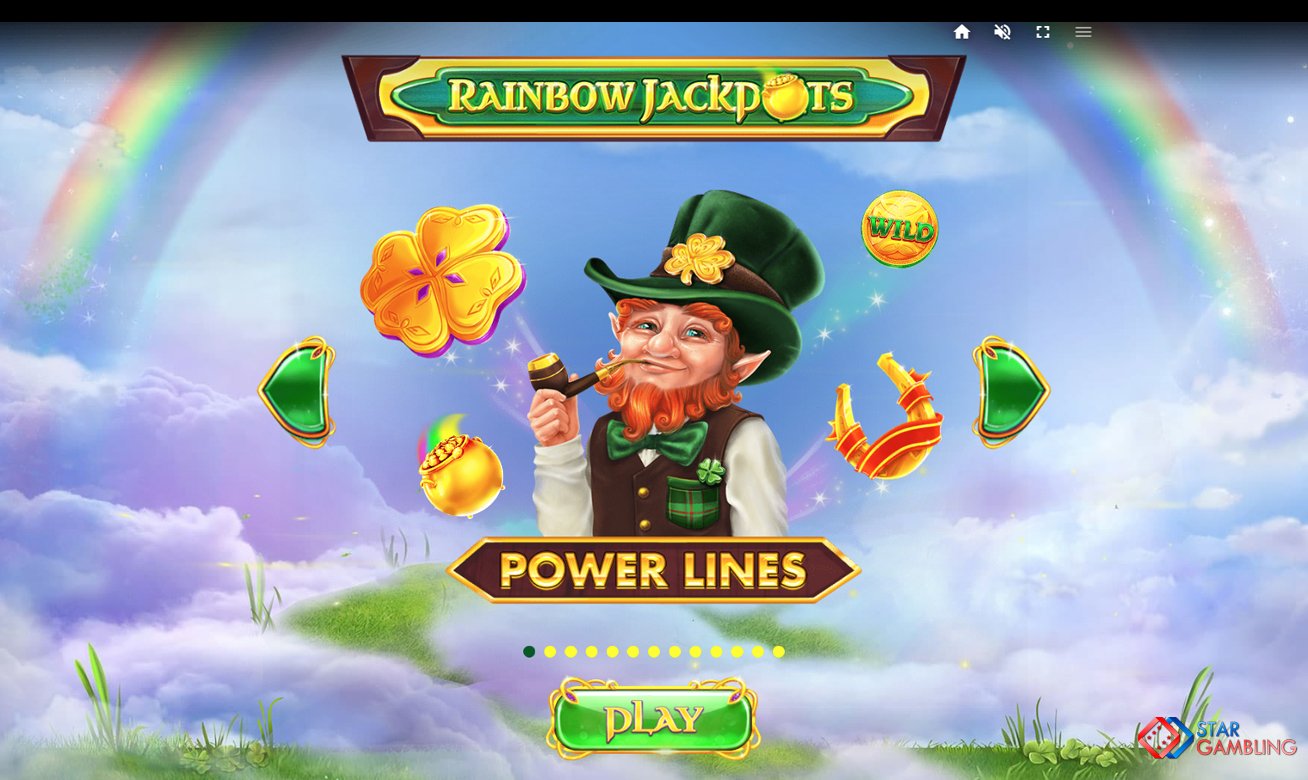 Rainbow Jackpots Power Lines screenshot #1