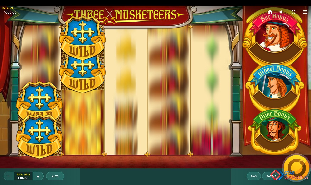 Three Musketeers screenshot #2