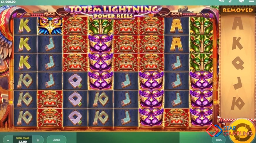 Totem Lightning Power Reels screenshot #4