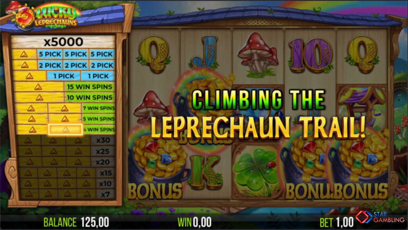 3 Lucky Leprechauns screenshot #2