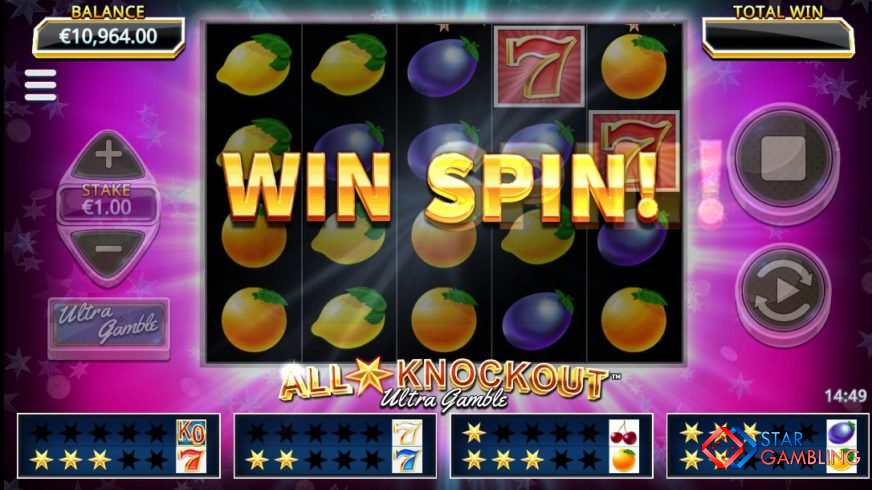 All Star Knockout Ultra Gamble screenshot #6