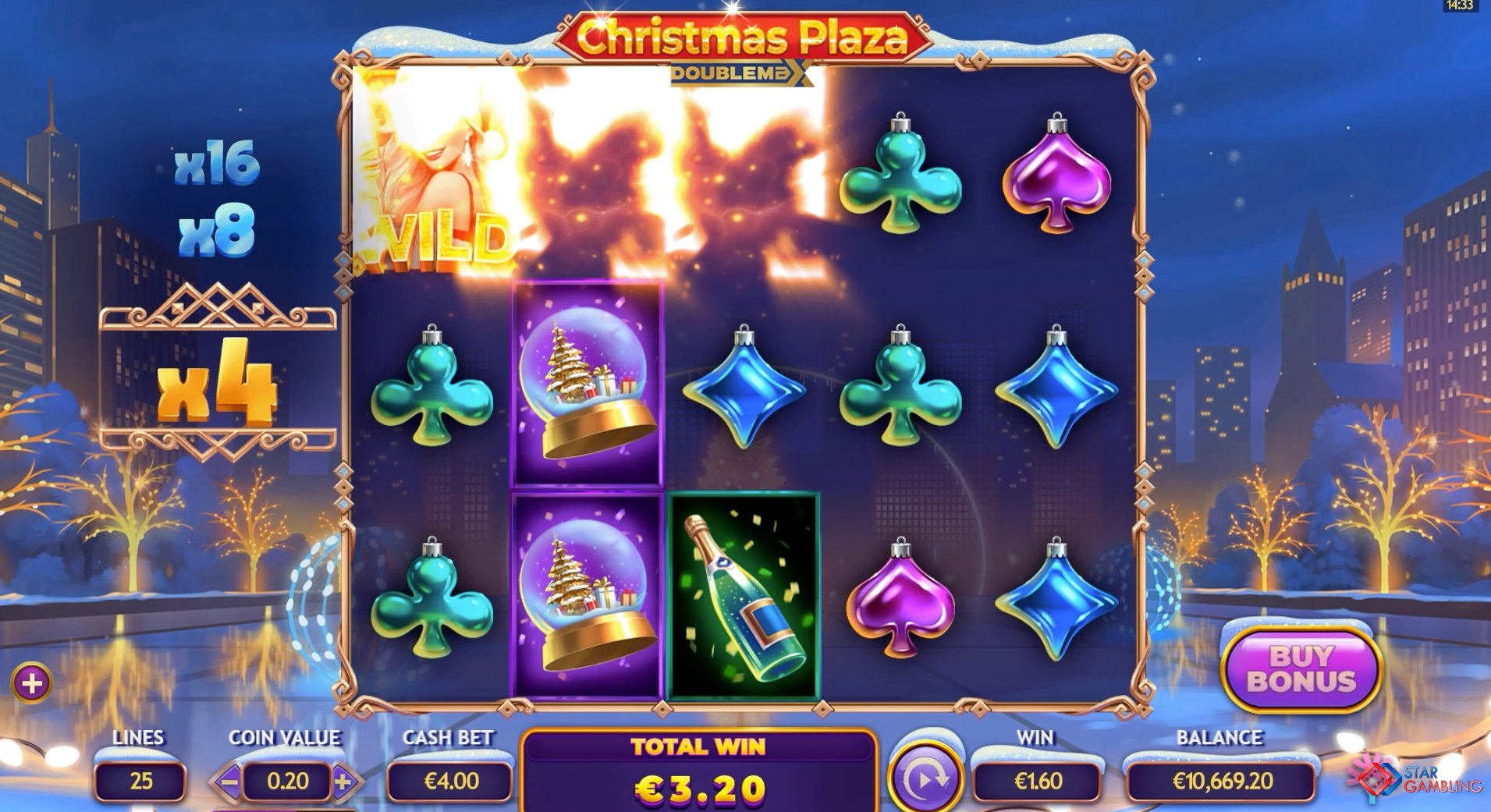 Christmas Plaza DoubleMax™ screenshot #1