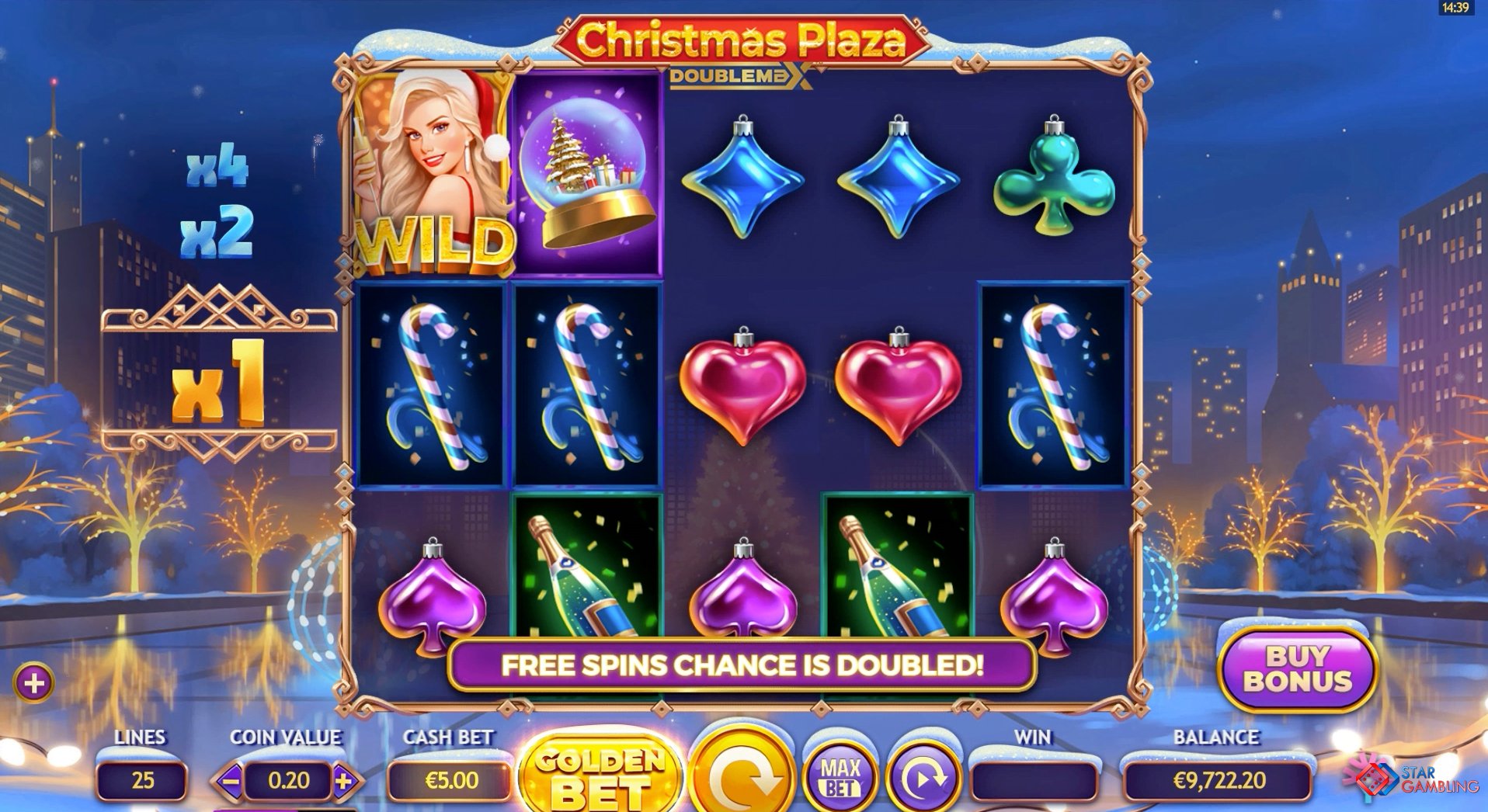 Christmas Plaza DoubleMax™ screenshot #4