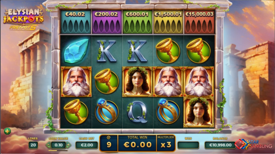 Elysian Jackpots screenshot #2