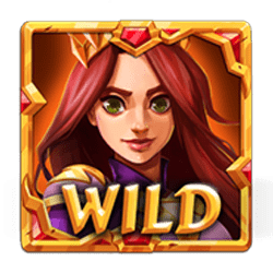 Lady Merlin™ Lightning Chase Wild symbol #13