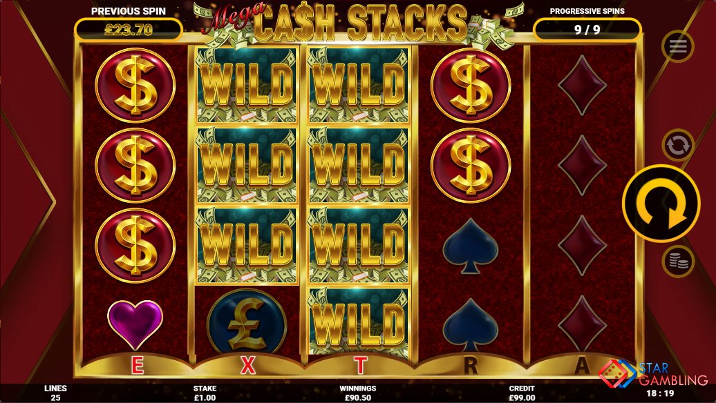 Mega Cash Stacks screenshot #3