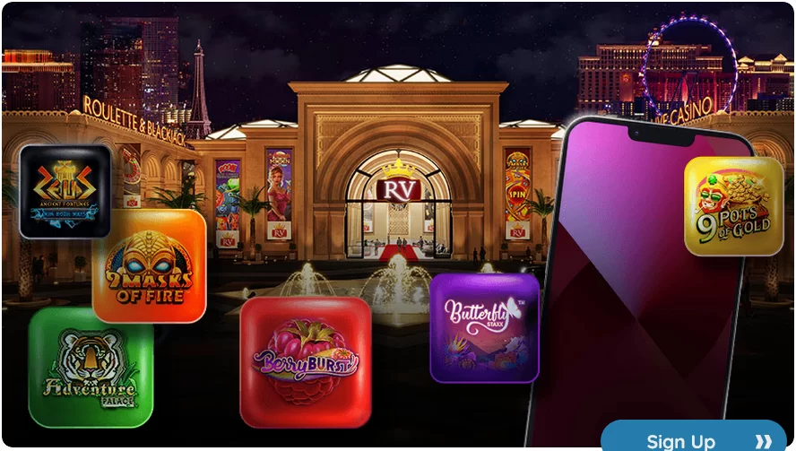 Application mobile du casino Royal Vegas