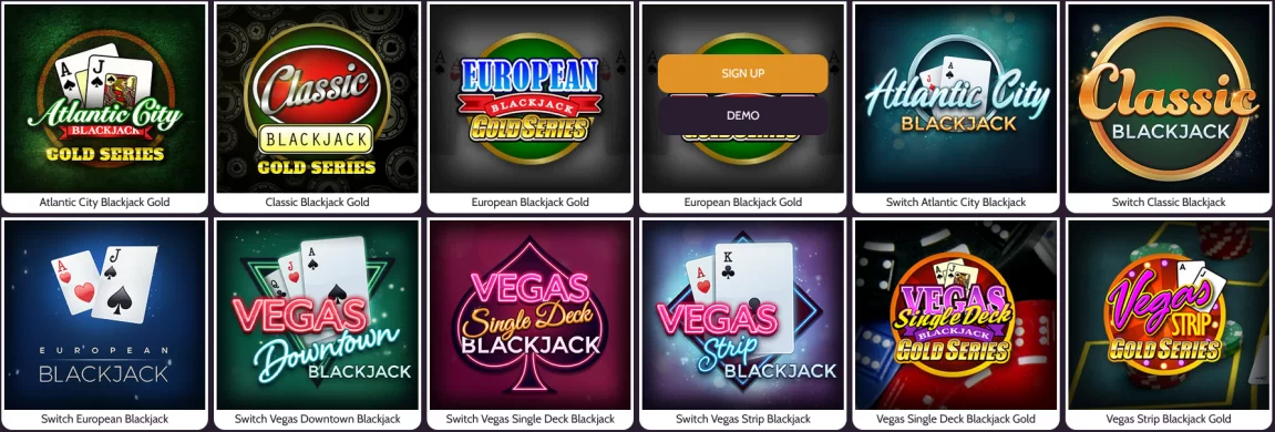 Mummys Gold Casino games