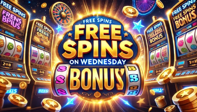 FREE SPINS ON WEDNESDAY 20, 30 AND 50 FREE SPINS