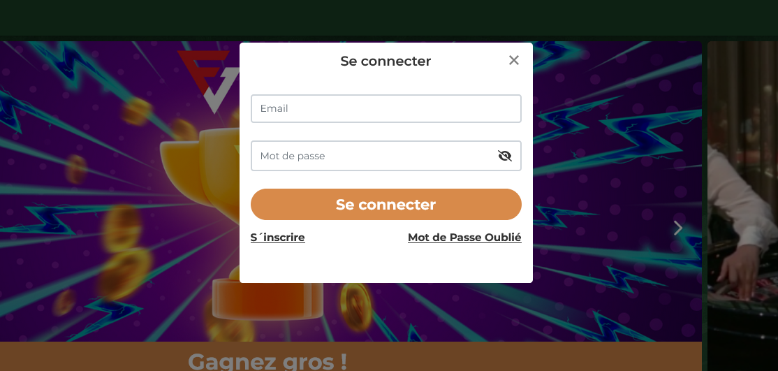 connexion au casino Dublinbet